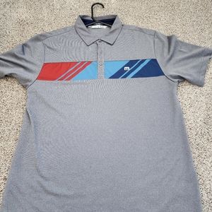 Travis Mathew Men's Golf Polo,Large